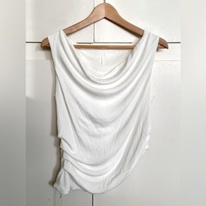 OGL Asymmetrical Cowl Neckline Tank